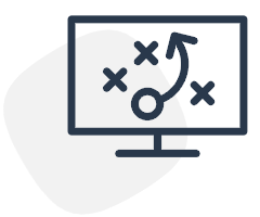Иконка: обучение английскому на онлайн платформе